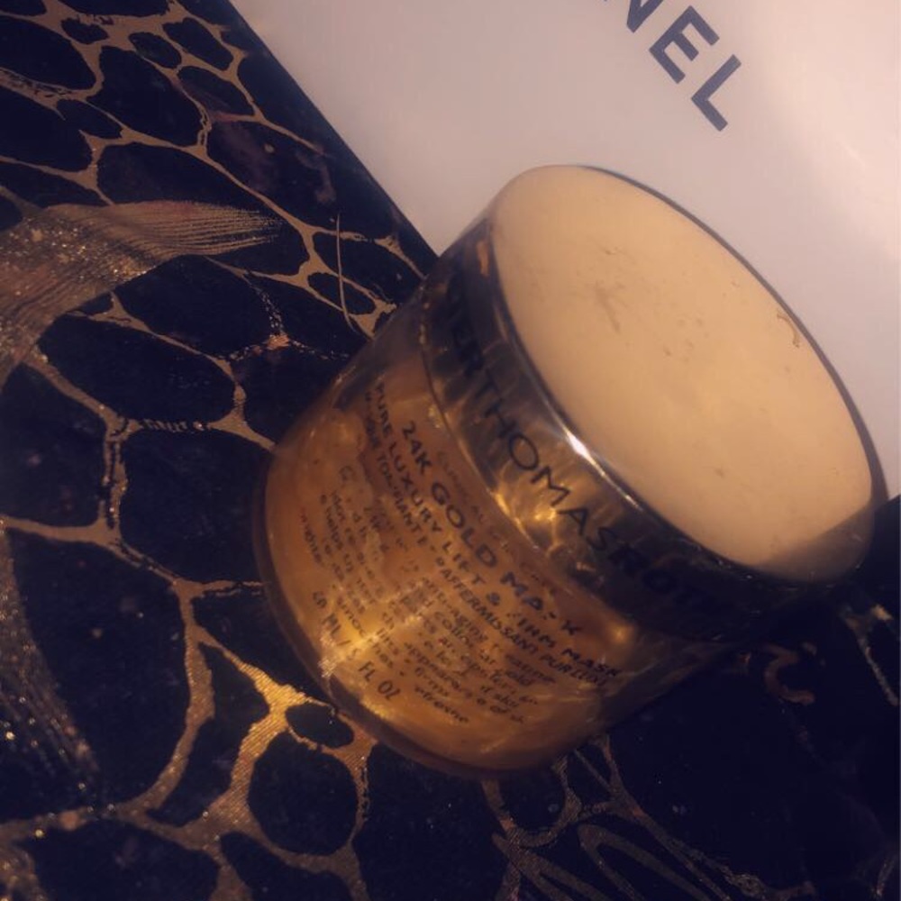 Peter Thomas Roth gold 24k mask.